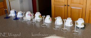 Tea cup Wine Glass selection